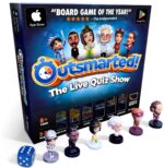 Outsmarted - The App-Connected TV Quiz-Show Board Game | Kids, Teens & Adults | Next-Level Game Night For Family & Friends | 2–24 Players | Age 8+ | 10,000+ Questions | 2026 Edition