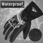 Achiou Ski Snow Gloves Winter Warm 3M Thinsulate Waterproof Touchscreen Men - Image 4