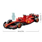 LEGO Speed Champions Ferrari SF-24 F1 Race Car Toy - Model Kit w/a Formula 1 Driver Minifigure - Gift for 10+ Year Old Boys, Girls & Adult Motorsport Fans - Christmas Treat - 77242 - Image 3