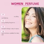 Pheromone Scent Perfume,Pheromone Perfume for Women to Attract Men,Long-Lasting Enhanced Scent Mini,Hair Mist Perfume,Hair And Body Mist,Charm Fragrance Pheromones - Image 3