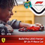 LEGO Speed Champions Ferrari SF-24 F1 Race Car Toy - Model Kit w/a Formula 1 Driver Minifigure - Gift for 10+ Year Old Boys, Girls & Adult Motorsport Fans - Christmas Treat - 77242 - Image 4