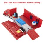 Mattel Disney and Pixar Cars Transforming Mack Playset, 2-in-1 Toy Truck & Tune-Up Station with Launcher, Lift & More, Movie-Inspired Graphics, Gift for Kids Ages 4 Years Old & Up, HDC75 - Image 6