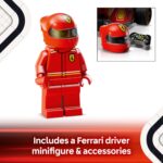 LEGO Speed Champions Ferrari SF-24 F1 Race Car Toy - Model Kit w/a Formula 1 Driver Minifigure - Gift for 10+ Year Old Boys, Girls & Adult Motorsport Fans - Christmas Treat - 77242 - Image 6