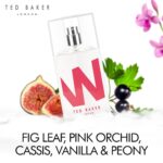 Ted Baker W Eau de Toilette for Her, Fig Leaf, White Peony and Violet Top Notes, Pink Orchid and Raspberry Middle Notes, 75ml - Image 6