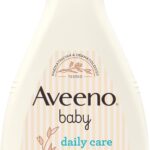 Aveeno Baby Daily Care Moisturising Lotion (1 x 250ml), Fast-Absorbing Face and Body Baby Lotion with Prebiotic Colloidal Oatmeal, Protects & Moisturises Skin For 24 Hours, For Sensitive Skin