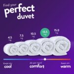 Slumberdown Warm Winter Nights Double Duvet 13.5 Tog - Thick & Cosy Quilt for Cold Weather | Soft Touch Cover, Non-Allergenic, Machine Washable, UK-Made Bedding (200 x 200cm) - Image 2