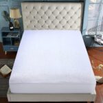 Waterproof Mattress Protector Single,30cm Extra Deep Stretch Skirt Non-Noisy Terry Top Single Mattress Cover Single Bed(90 x 190cm) - Image 2