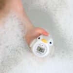 Nuby Penguin Baby Bath Thermometer - Digital Thermometer with Easy to Read Screen | BPA Free | Suitable from Birth (Grey) - Image 3