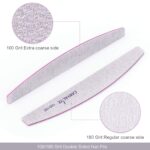 10 PCS Professional Nail Files Double Sided Emery Board(100/180 Grit) Nail Styling Tools Pet Grooming Tools for Home and Salon Use - Image 3