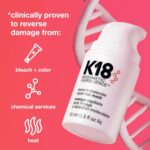 K18 Mini Leave-In Molecular Hair Mask, Repairs Dry or Damaged Hair, Reverse Hair Damage from Bleach, Colour, Chemical Services & Heat, 15ml - Image 2