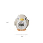 Nuby Penguin Baby Bath Thermometer - Digital Thermometer with Easy to Read Screen | BPA Free | Suitable from Birth (Grey) - Image 5