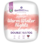 Slumberdown Warm Winter Nights Double Duvet 13.5 Tog - Thick & Cosy Quilt for Cold Weather | Soft Touch Cover, Non-Allergenic, Machine Washable, UK-Made Bedding (200 x 200cm) - Image 5