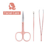 URAQT Professional Manicure Set, 7 pcs Portable Nail Clippers & Eyebrow Grooming Kit, Stainless Steel Nail Care Tools with Luxurious Leather Case for Travel & Home - Image 6