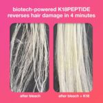 K18 Mini Leave-In Molecular Hair Mask, Repairs Dry or Damaged Hair, Reverse Hair Damage from Bleach, Colour, Chemical Services & Heat, 15ml - Image 6