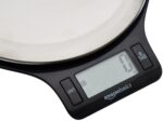 Amazon Basics Digital kitchen scales with LCD display (with batteries), Black and Stainless Steel, BPA free, Weighs up to 11 pounds - Image 6