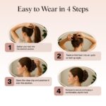 Kitsch Octopus Claw Clips for Women - Cute & Stylish Hair Clips for Everyday Use, Octopus Claw Clip for Thick Hair | Ideal Gifts for Women - Black & Tortoise, 2pcs - Image 7